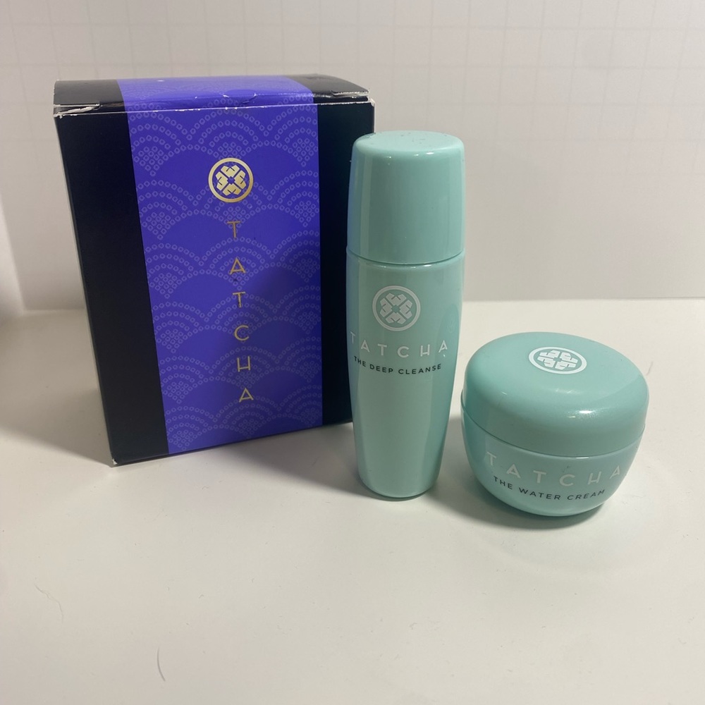 TATCHA Water Cream & Deep Cleanse Mini Set